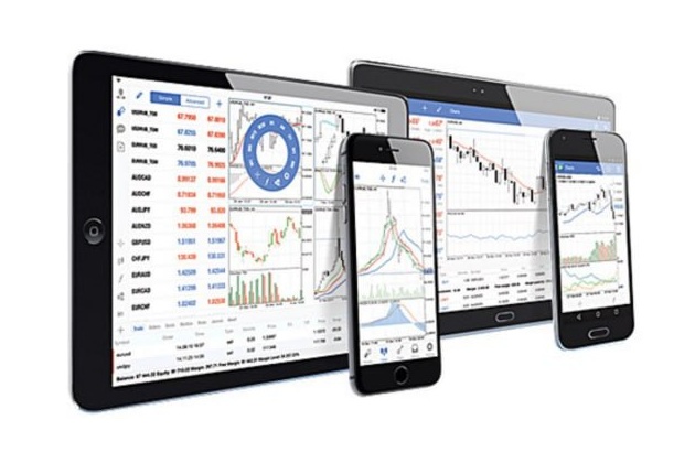 MetaTrader 4 移动交易应用与设备展示